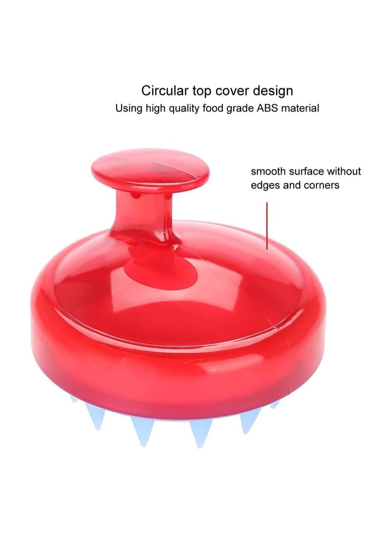 Hair Scalp Massager Shampoo Brush Black - Image 4