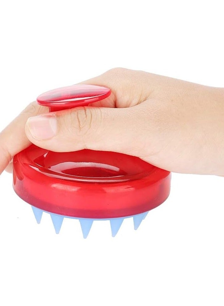 Hair Scalp Massager Shampoo Brush Black - Image 2