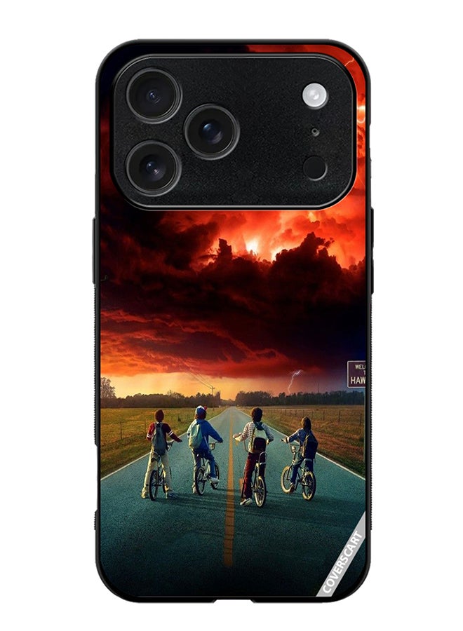 COVERSCART Protective Case Cover For Apple iPhone 17 Pro Max Stranger Things Design Multicolour