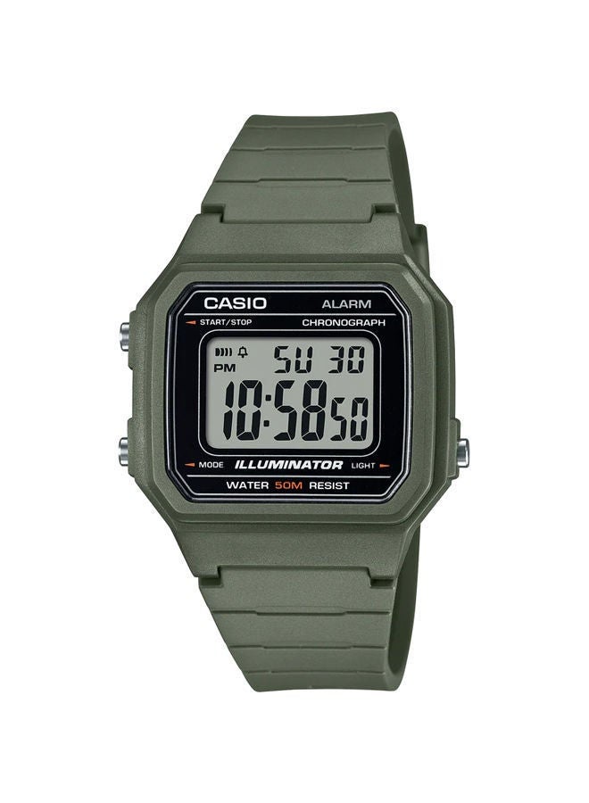 CASIO Resin Digital Wrist Watch W-217H-3AVDF - Image 1