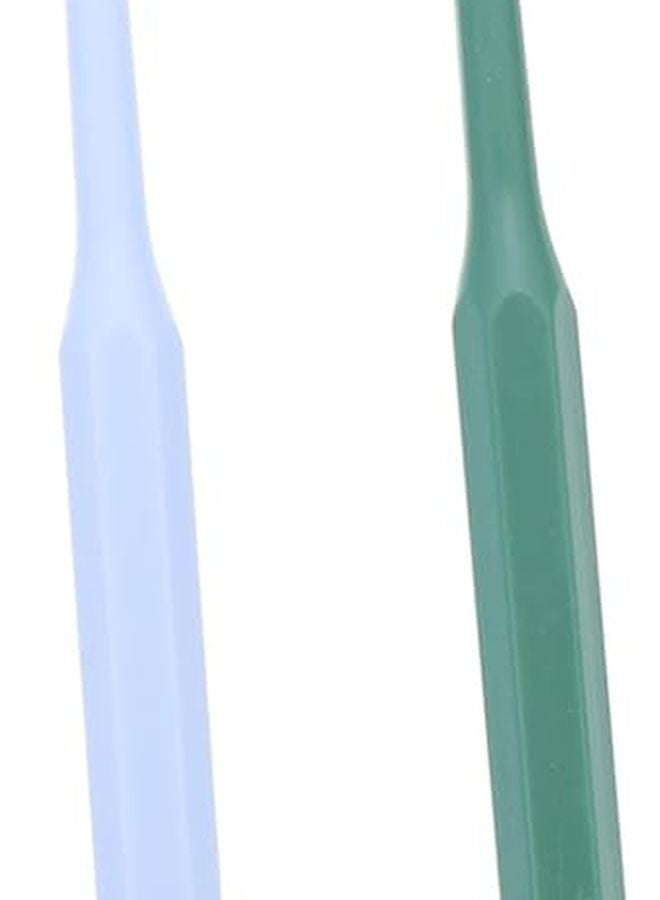 فرشاة أسنان ناعمة للحيوانات الأليفة 2 قطعة للكلاب الصغيرة والقطط - منظف أسنان وفم فعال - Image 2