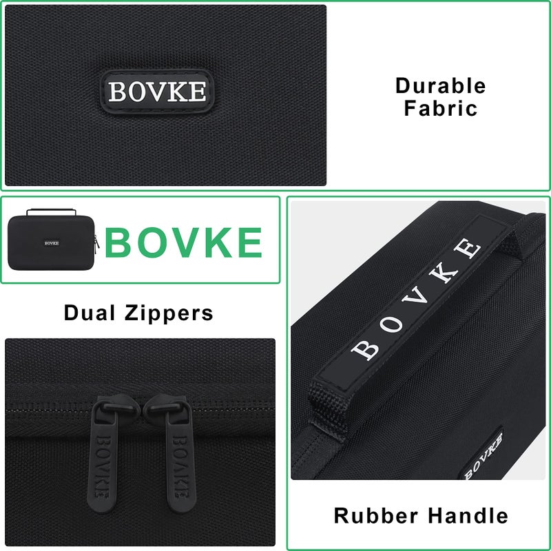 BOVKE Hard GPS Case for 6-7 Inch TomTom Sat Nav Go Advanced Professional 2nd generation Camper Max 2nd gen Classic 2nd Navigator Expert Discover 6200, Garmin DriveSmart 76 66, Dezl LGV 710 610, Black - Image 5