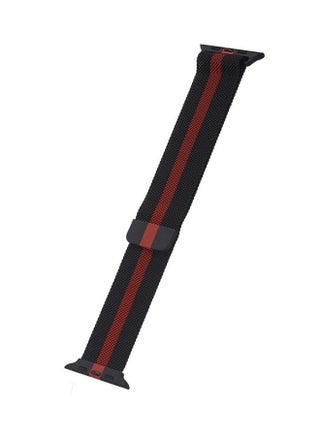 Replacement Stainless Steel Band For Apple Watch Series 3/2/1 Red/Black - pzsku/Z6E68C0978A87FF1006E2Z/45/_/1693289495/c4d81e68-a481-4ce1-bfed-f11edf822cbb
