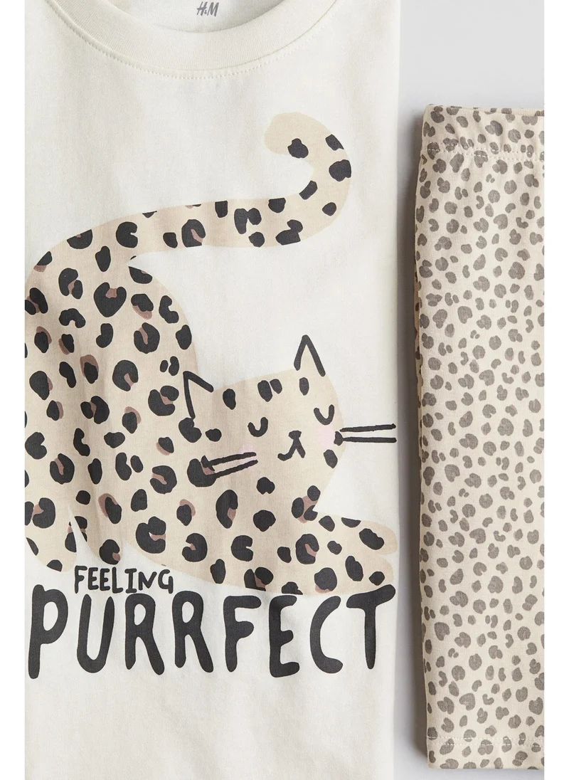اتش اند ام 2-piece printed set