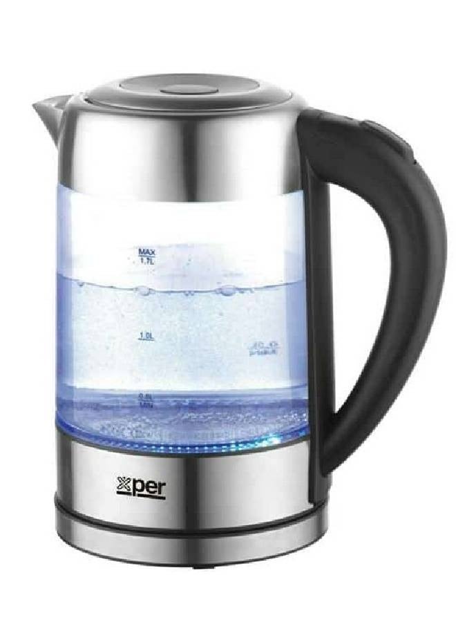 XPER Glass Kettle - 2200 Watt - 1.7 Liter - XPK-GM19 - Image 2