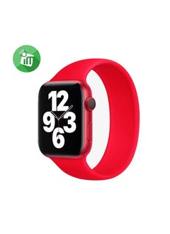 كوتيتشي COTEetCI wh5301-gn حزام ساعة من السيليكون السائل بحلقة واحدة لساعة iWatch (42/44 مم) إبر الصنوبر الخضراء  - Image 1