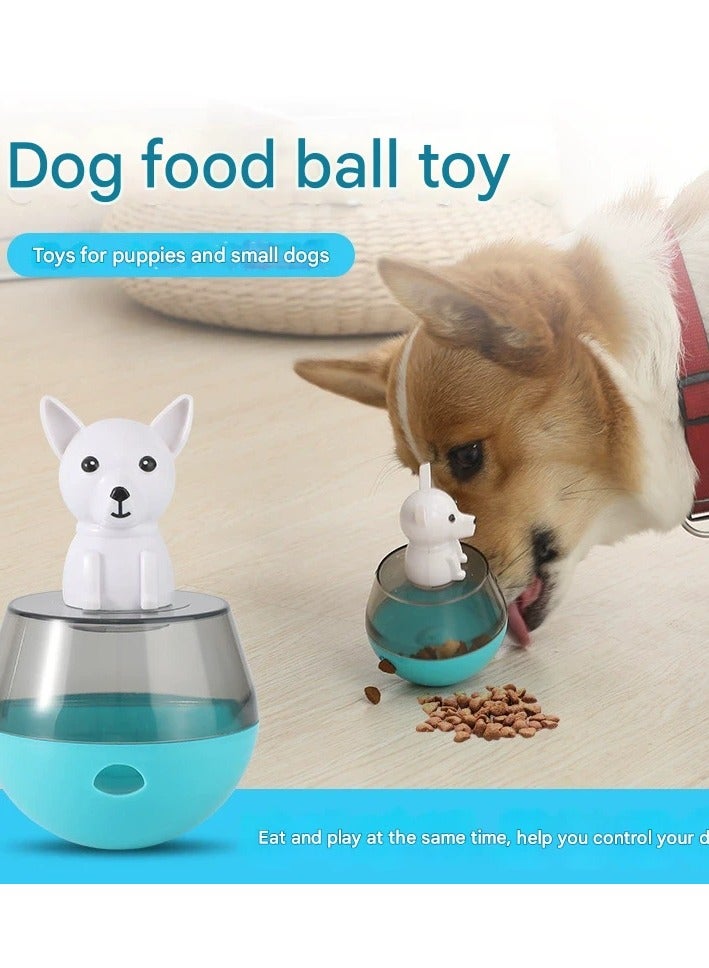 Goolsky Dog-Shaped Tumbler Feeder Toy – Interactive Self-Feeding Slow Feeder Puzzle for Dogs & Cats - Image 1