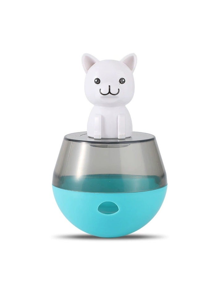 Goolsky Dog-Shaped Tumbler Feeder Toy – Interactive Self-Feeding Slow Feeder Puzzle for Dogs & Cats - Image 3