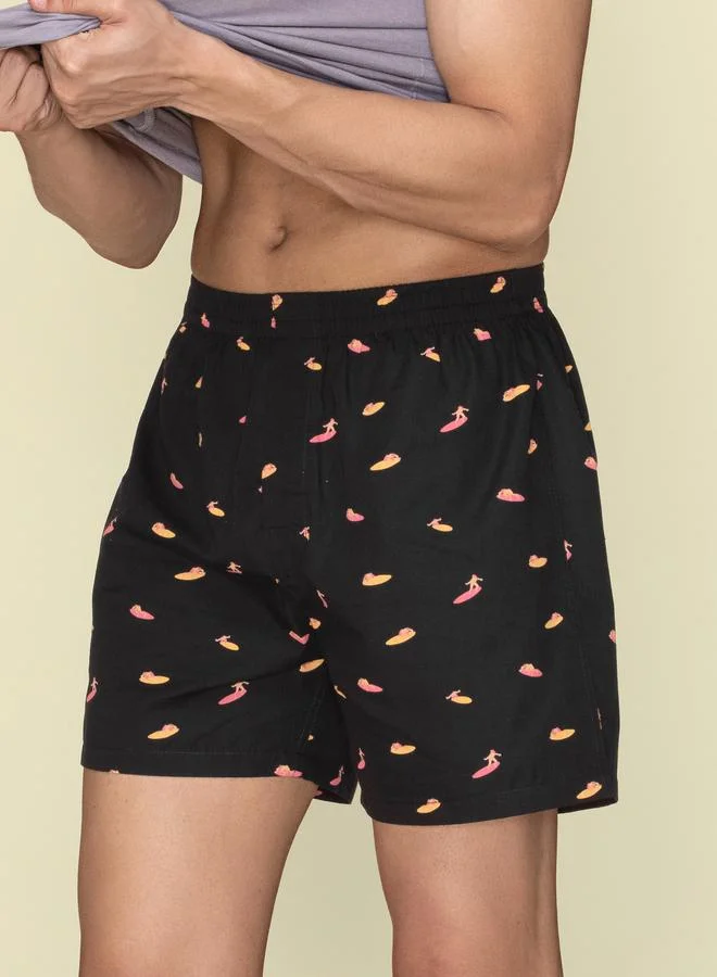 XYXX Xyxx Pack of 2 - Printed Cotton Boxer
