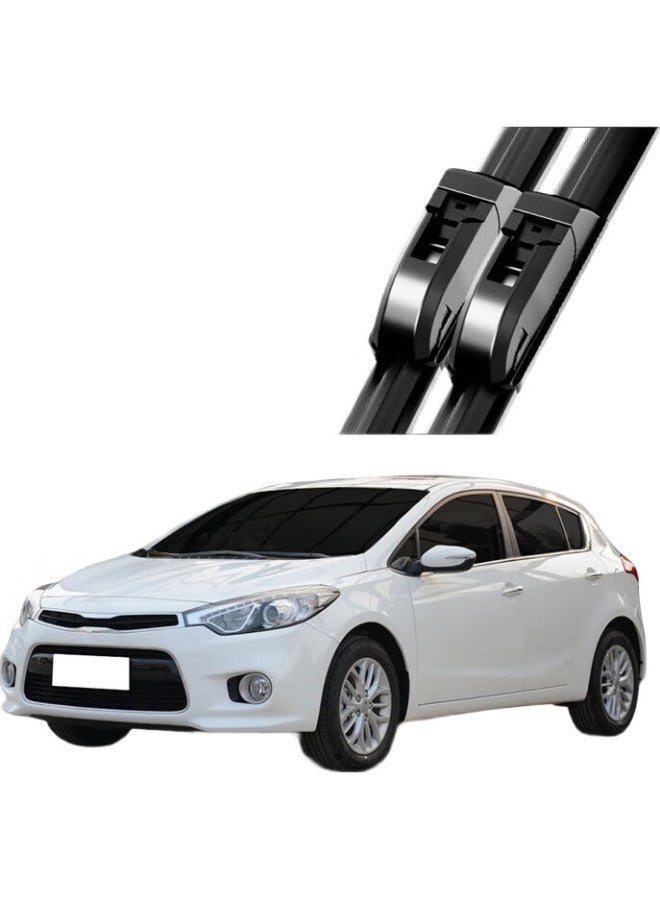 AOLIN Windshield Wiper For Kia K3/K3S, Original Size Wiper Blade For K3/K3S, A-Grade Rubber Strip - Image 1