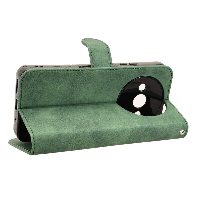 إيروريكس جراب هاتف جلدي قابل للطي مغناطيسي لهاتف Oukitel C59 Pro (أخضر) - Image 5