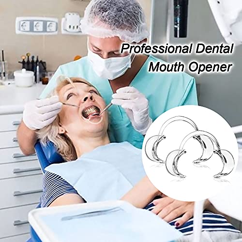 THINKPRICE 30-Pack Dental Cheek Retractor, Professional Autoclavable Mouth Opener Retractors, 100% BPA-Free, for Dentist, Teeth Whitening, Party, Mouthguard Challenge Game - Size M, Clear - Image 4