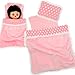Ferberbears Baby Doll Accessories Doll Bedding Kit Playset Soft Blanket Mattress Pillow Fits 812 Inches Doll for Girls Dollhouse Gifts - Image 3