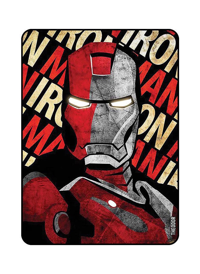 Theodor Protective Flip Case Cover For Samsung Galaxy A7 2020 10.4 Inches with Auto Wake/Sleep Iron Man Poster - Image 1
