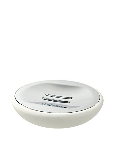 Gedy Gedy OP11-02 Soap Dish Made From & Stone in White - Image 4