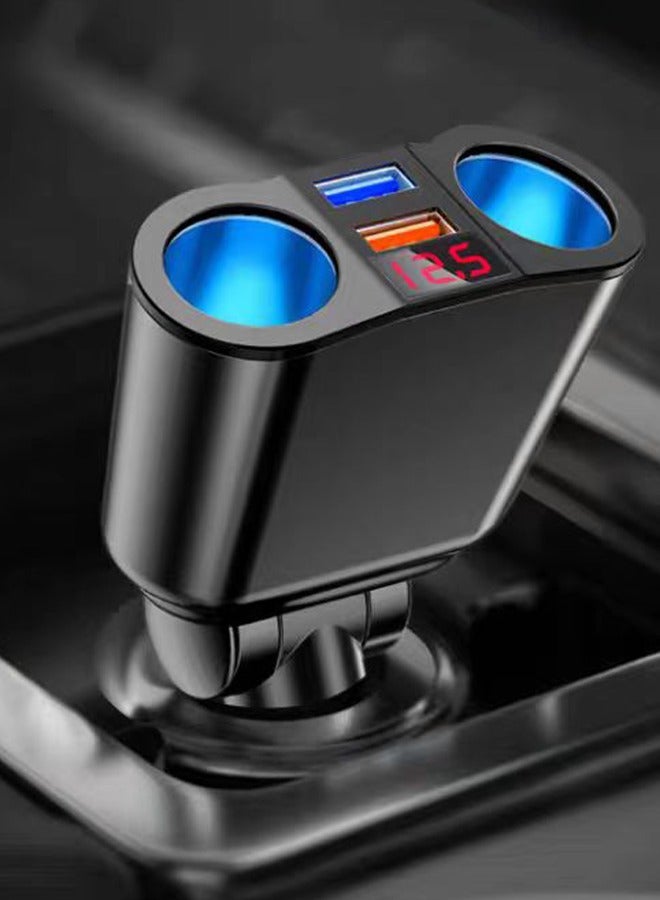 Car Charger 2 Lighter Adapters Car USB Charger for Iphone, Samsung  - Image 3