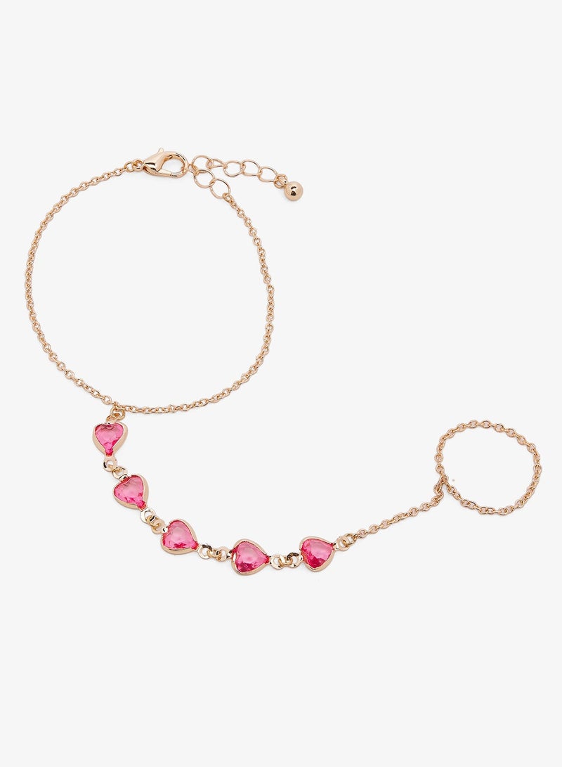 ELLA Jewel Embellished Detail Dainty Hand Jewelry - Image 2