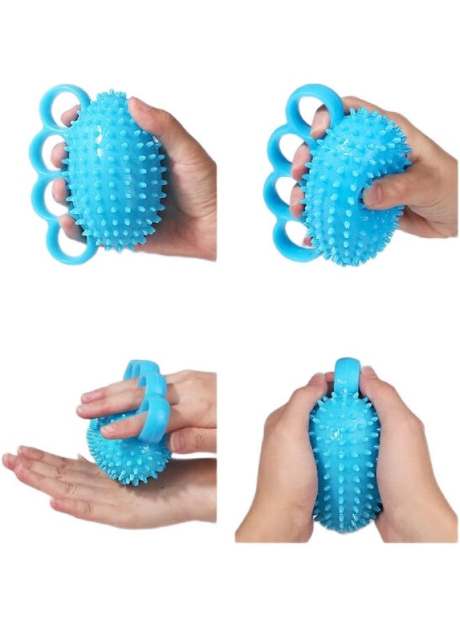 Dweck Finger Grip Ball, 3D Massage Rehabilitation Training, Elderly Hand Strength Exercise, Grip Strengthener, Grip Ring - Image 1