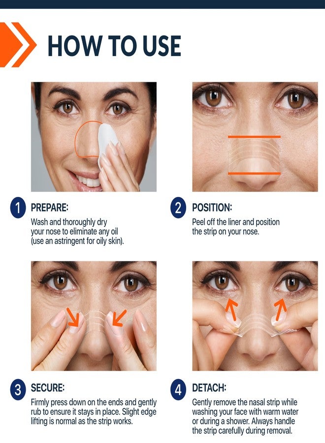 Fixic Nasal Strips for Snoring - 60 PCS, Clear - Drug-Free Nose Strips - Skin-Safe Snore Stopper - Premium Snoring Solution - Nasal Sleep Tape - Anti Snoring Devices to Experience Clear Breathing! - Image 5