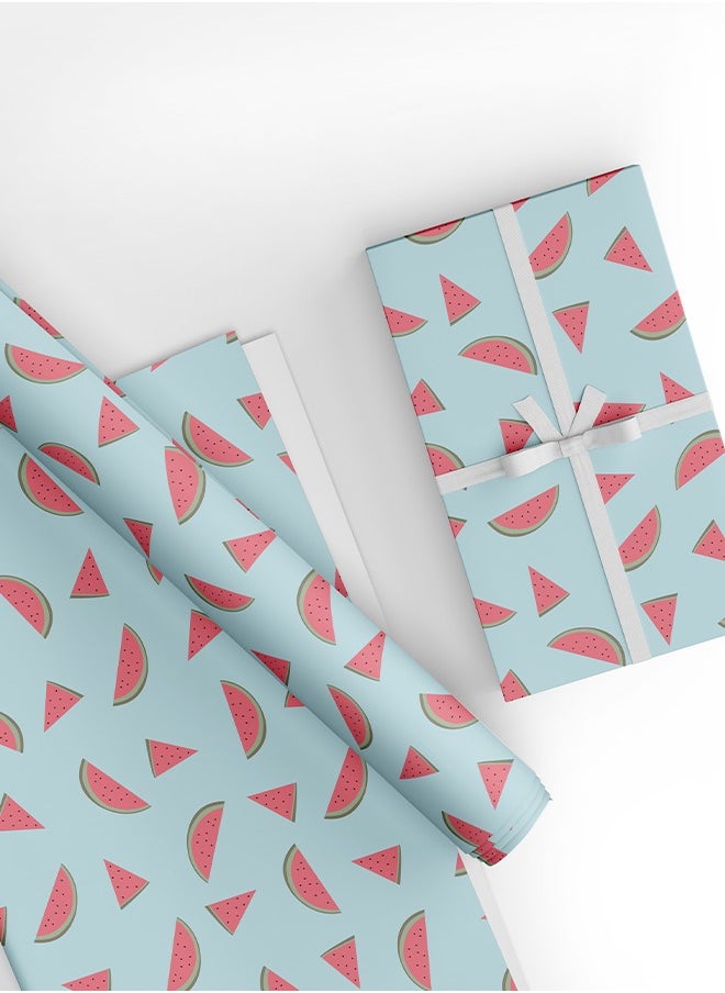 Share the Love Watermelom, Wrapping Paper (Pack of 4)  - Image 1