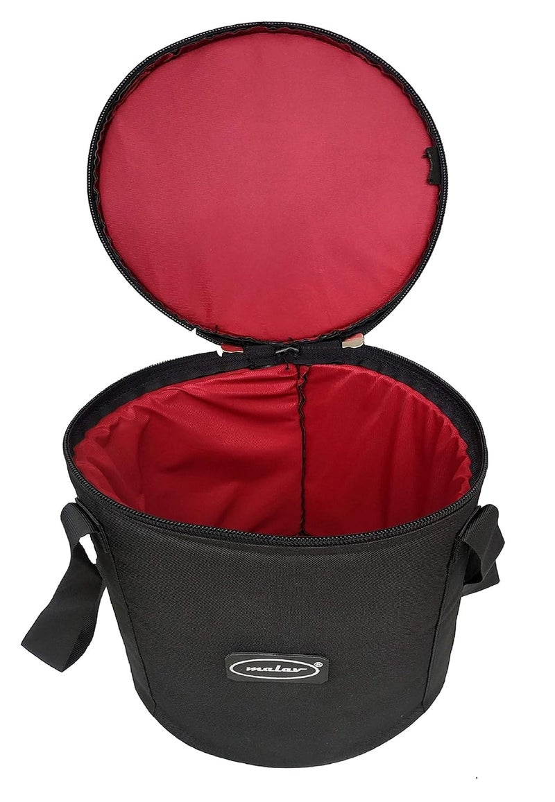 MALAV Tabla Bayan (Baya-Dugga-???? ?????) Single Piece Tabla Thick Soft Padded Bag - Image 1