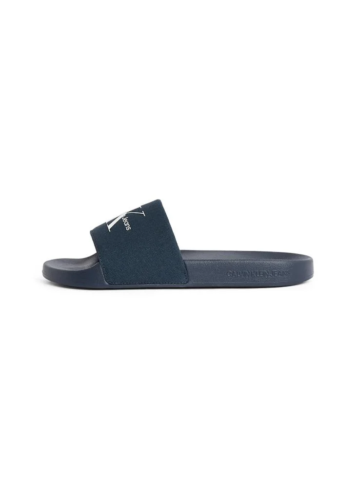 Calvin Klein Jeans Monogram Casual Slides