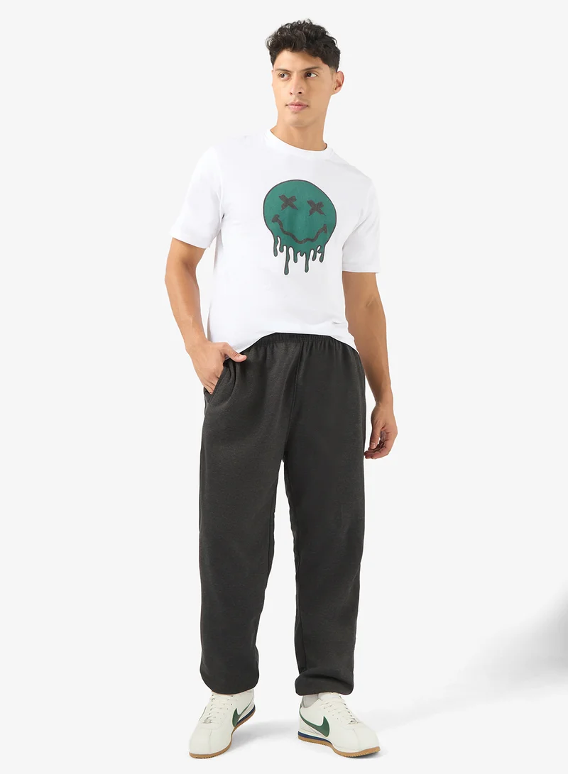Seventy Five Basics Elastic Hem Oversized Joggers