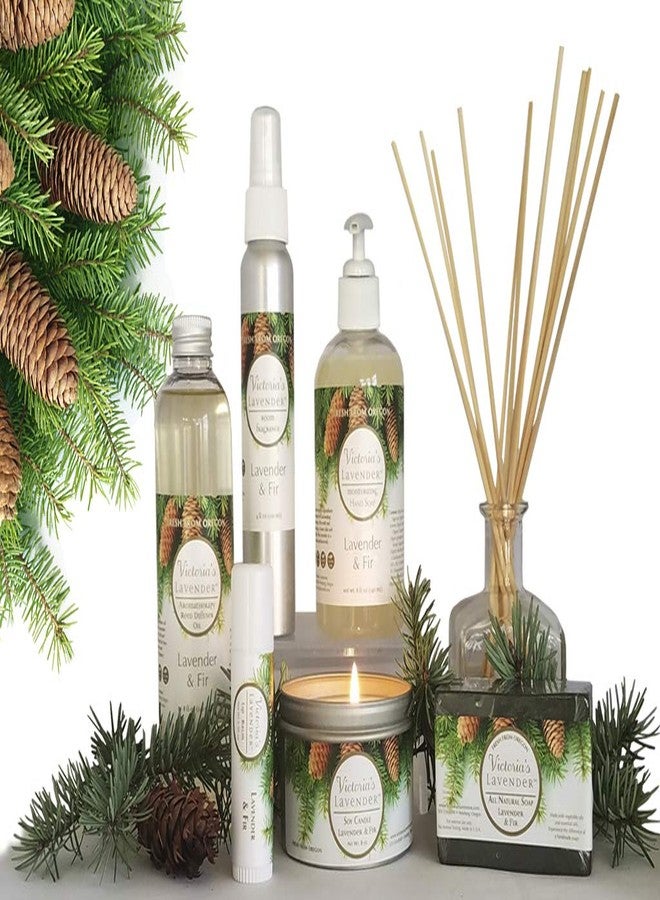 Victoria's Lavender Fir & Lavender Essential Oil Reed Diffuser Refill - Natural Aromatherapy Essential Oil for Reed Diffusers - Made in USA, Home & SPA by Victoria's Lavender - Up to 1 Year Supply, 8oz - Image 5