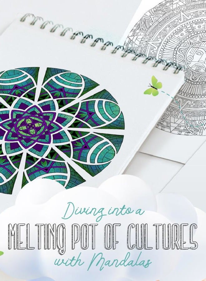 ColorIt Mandalas to Color, Volume VII Coloring Book for Adults 50 Cultural Mandala Patterns and Designs, Spiral Binding, USA Printed, Lay Flat Hardback Book Cover, Ink Blotter - Image 3