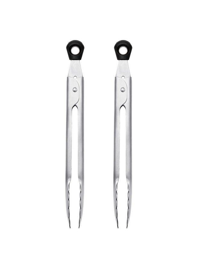 OXO Good Grips Stainless Steel Mini Tongs - 2 Pack - Image 1