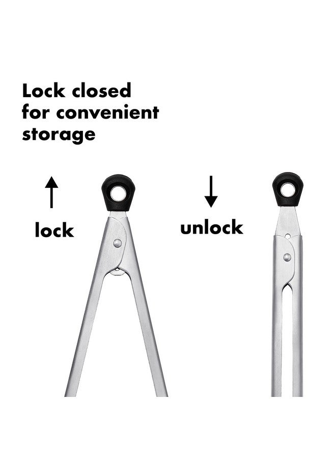 OXO Good Grips Stainless Steel Mini Tongs - 2 Pack - Image 3