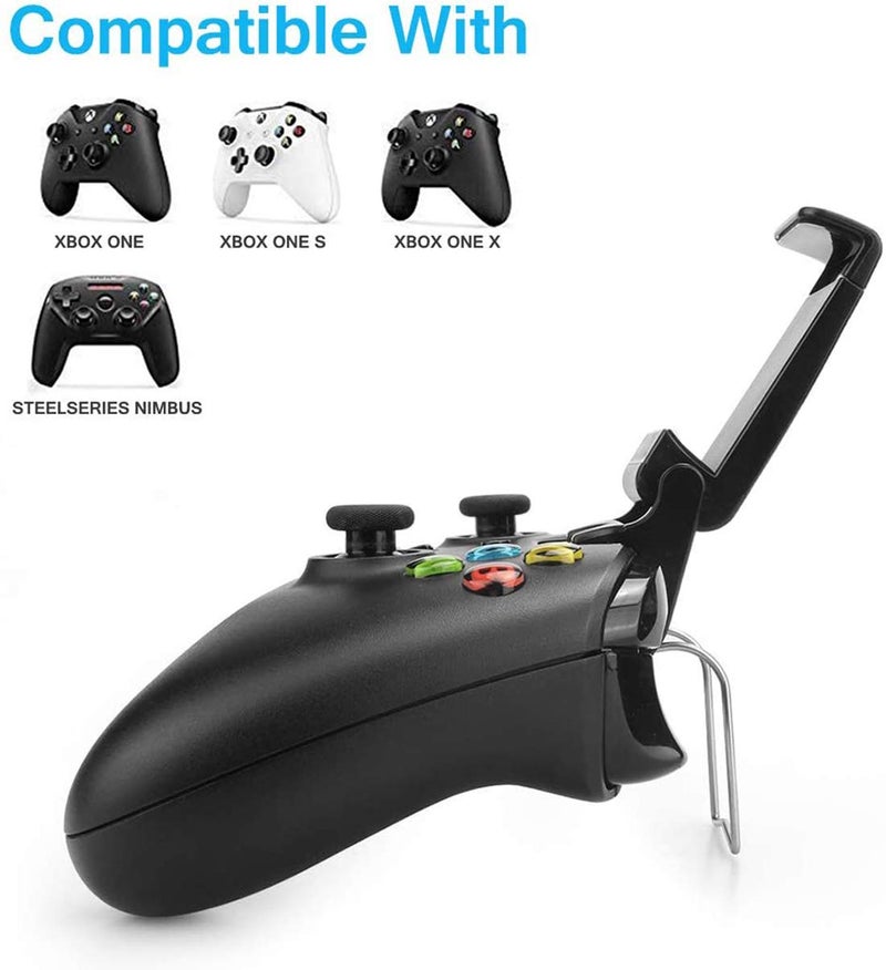 مشبك حامل هاتف ذكي قابل للطي لذراع التحكم في الألعاب متوافق مع Xbox One وأذرع التحكم المتوافقة - Image 4