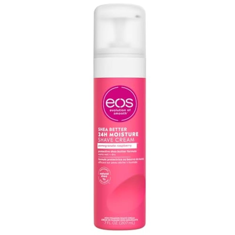Eos Evolution of Smooth Shave Cream Ultra Moisturizing Pomegranate Raspberry (Unisex) - 7 oz. - Image 1
