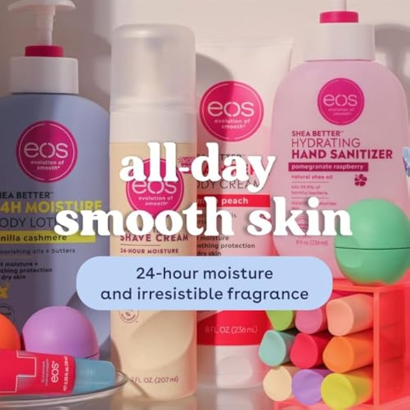 Eos Evolution of Smooth Shave Cream Ultra Moisturizing Pomegranate Raspberry (Unisex) - 7 oz. - Image 4