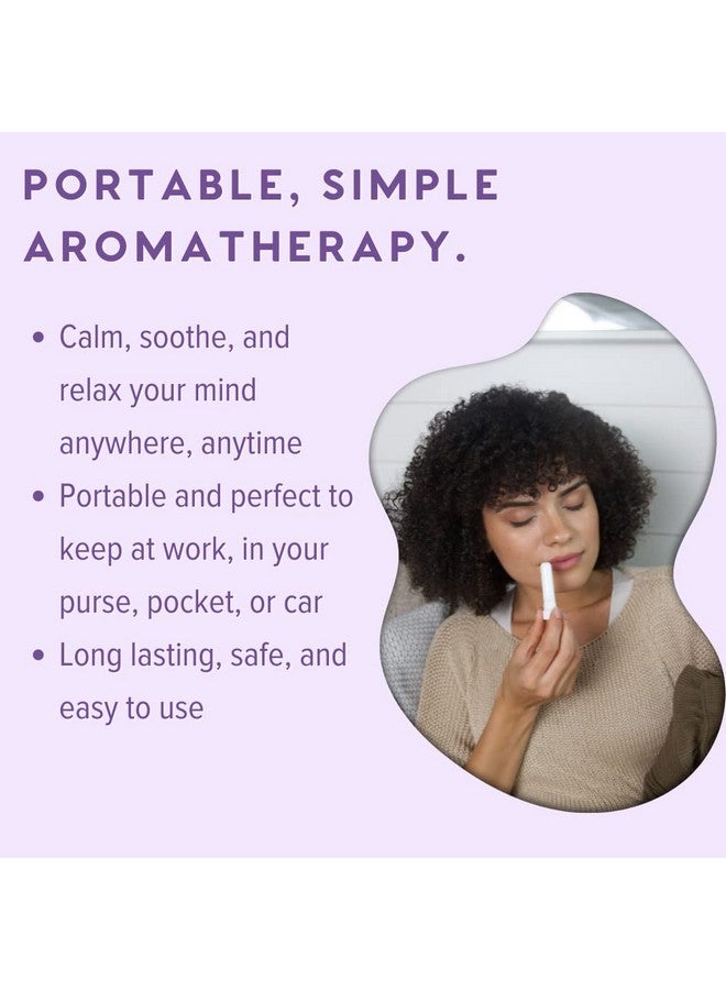 MOXE Moxē Lavender Essential Oil Nasal Inhaler Therapeutic Nomess Aromatherapy Relaxation Naturally Calming Pure And Undiluted Made In Usa (3 Pack) - Image 3