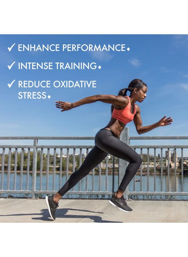 Bluebonnet كبسولات بلو بونيت النشطة من CoQ10 Ubiquinol النباتية، 100 ملغ، مارون، 60 حبة - Image 3