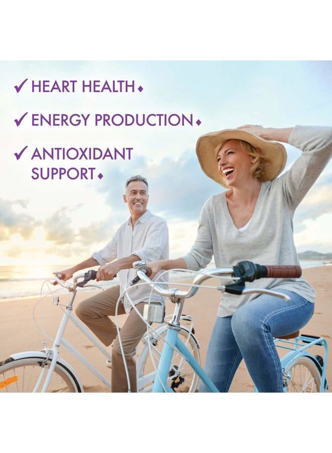 Bluebonnet كبسولات بلو بونيت النشطة من CoQ10 Ubiquinol النباتية، 100 ملغ، مارون، 60 حبة - Image 4