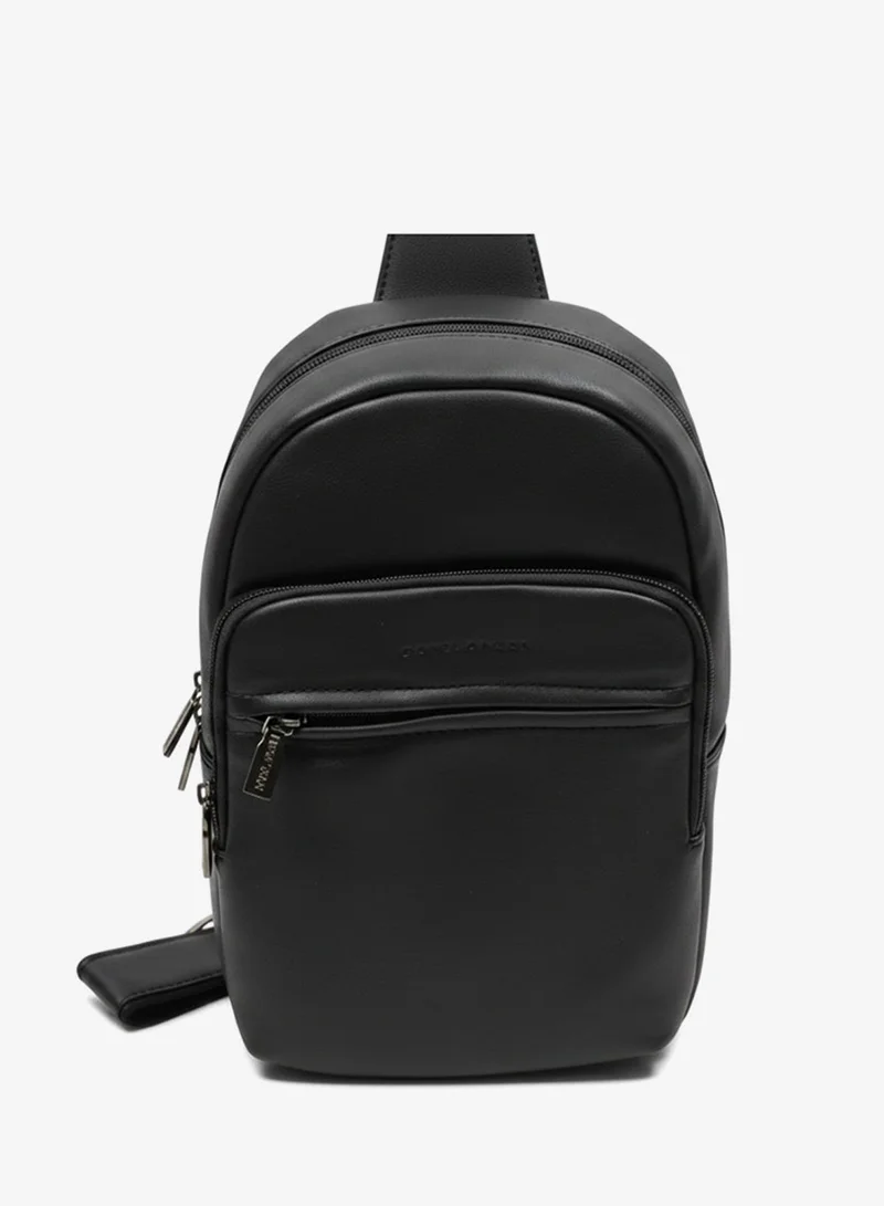 David Jones Mens Backpack Stylish and Durable Everyday Carry | Color Black(694406)