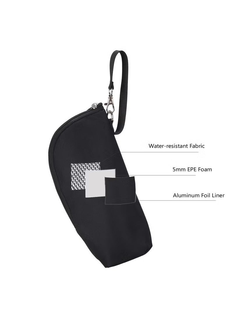 Insulated Baby Bottle Bags, Portable Breastmilk Storage Tote Thermal Feeding Pouch Holder Travel Carrier, Heat Preservation and Cold Preservation - Image 5