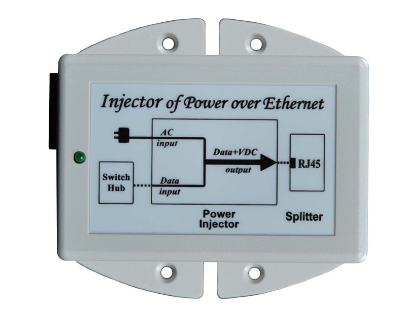 Tycon Systems TP-POE-24G 24W Gigabit POE Power Inserter - US Power Cord, 24V - Image 2