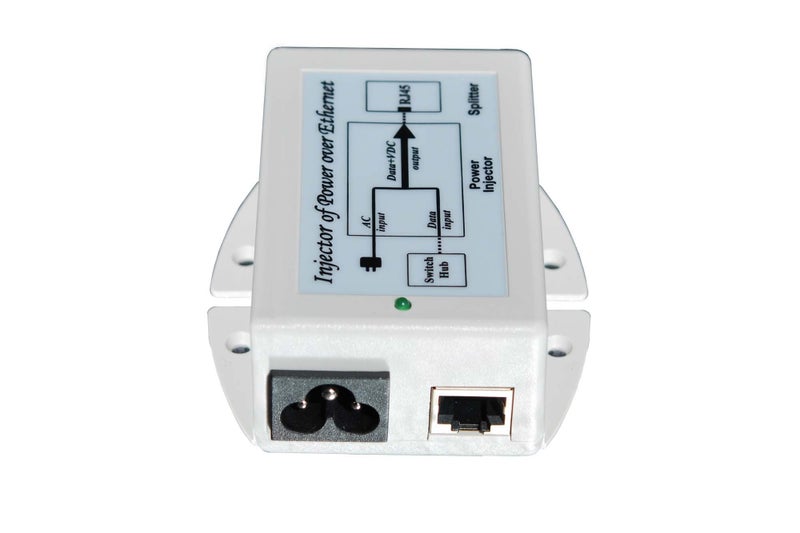 Tycon Systems TP-POE-24G 24W Gigabit POE Power Inserter - US Power Cord, 24V - Image 3