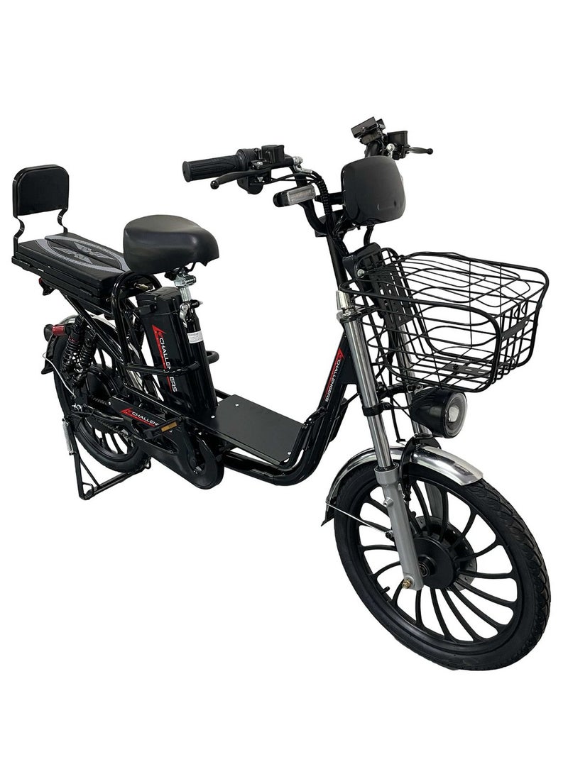 Challenger Electric Scooter Bike Battery 60V - 1000W BLACK - Image 2