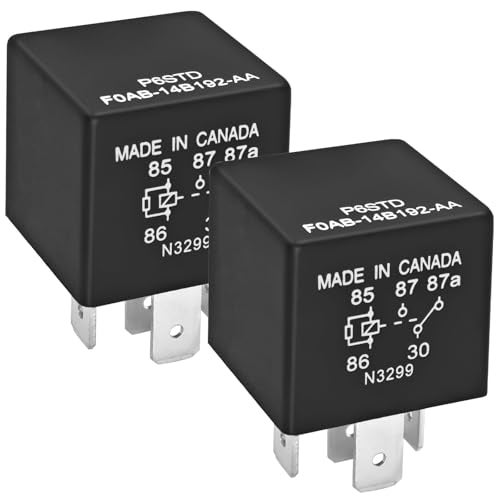 Casalytics P6SDT FOAB-14B192-AA Automotive Relay (Pack of 2) – 40A 12VDC 5-Pin OEM Replacement F0AB-14B192-AA RY116 for Ford Electrical Systems - Image 1
