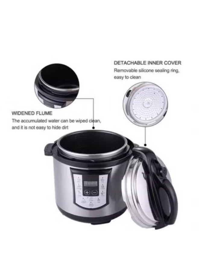 Nova NRC-965P10 Electric Pressure Cooker, 10L, 1600W, Digital Multi Cooker with Stainless Steel Inner Pot - Image 4