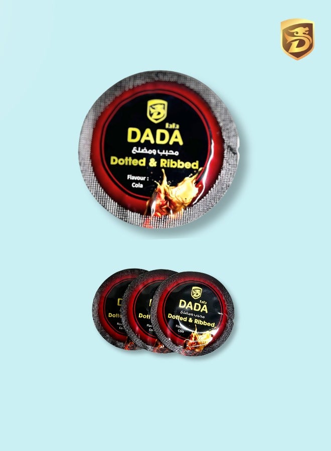 Dada Dotted & Ribbed 3 Pcs Condoms - Image 4