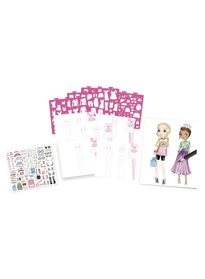 Crayola مجموعة كرايولا للإبداعات أحب الموضة للرسم - Image 1