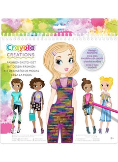 Crayola Creations I Love Fashion Sketch Set - pzsku/Z6E6AB9389473049CF58BZ/45/_/1737464581/5c5cda8c-e672-413f-940a-75ebb055b036