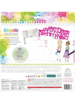 Crayola Creations I Love Fashion Sketch Set - pzsku/Z6E6AB9389473049CF58BZ/45/_/1737464642/bd0d8fbf-a9e6-402e-8fc3-c4d5f3e73120