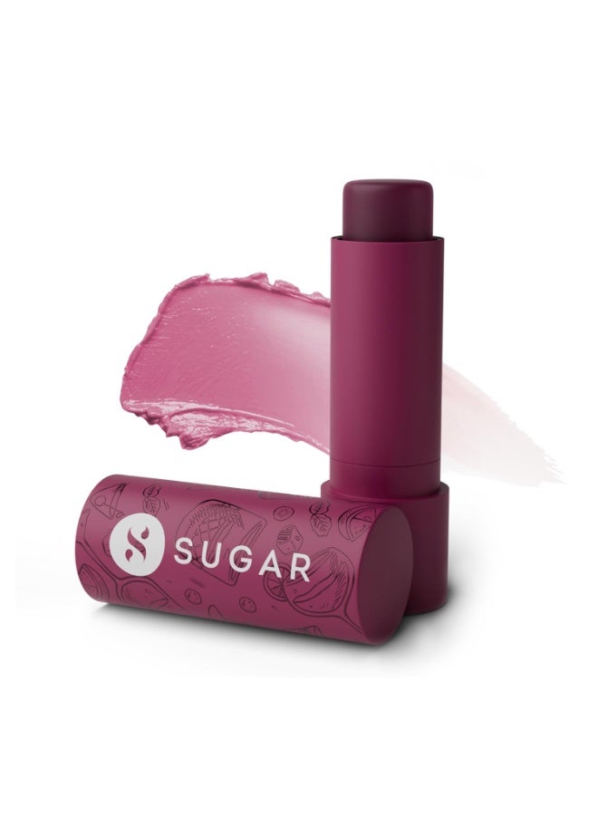 شوجر كوزماتيكس بلسم مرطب الشفاه تيبسي من سوغار كوزماتيكس بفيتامين هـ وزبدة الشيا وزيت الجوجوبا | بلسم شفاه ملون بعامل حماية من الشمس | حماية وتغذية للشفاه | 4.5 غرام - 07 برامبل - Image 1