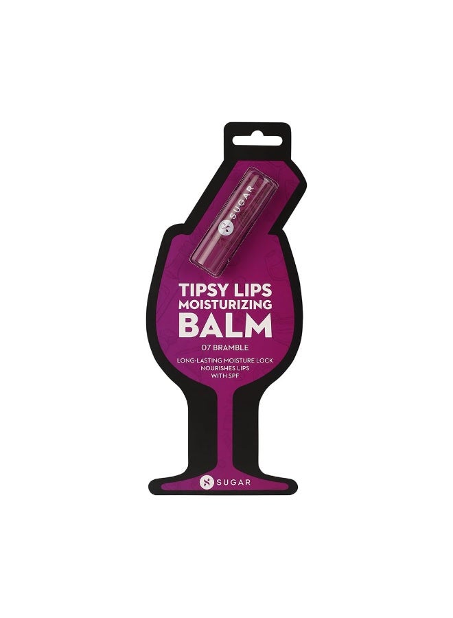 شوجر كوزماتيكس بلسم مرطب الشفاه تيبسي من سوغار كوزماتيكس بفيتامين هـ وزبدة الشيا وزيت الجوجوبا | بلسم شفاه ملون بعامل حماية من الشمس | حماية وتغذية للشفاه | 4.5 غرام - 07 برامبل - Image 2